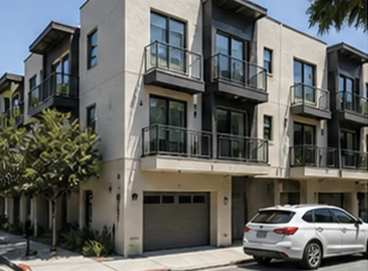 Illustrative Hillcrest urban townhome